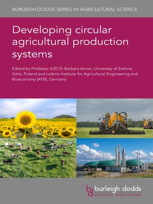 cover image of Developing Circular Agricultural Production Systems